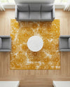Riviera Elegance Collection Area Rug -  Monaco (Yellow) Square Yellow  lifestyle 52