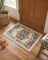 Eden Oasis Collection Area Rug -  Refuge (Cream) Rectangle Cream  lifestyle 13