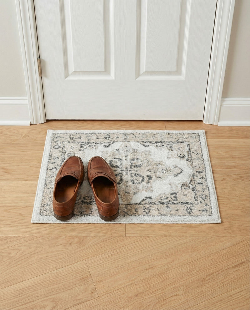 Beverly Grove Collection Area Rug -  Fairfax (Ivory) Rectangle Ivory  lifestyle 27