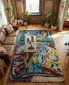 Autumnal Tapestry Collection Area Rug - Harvestville Rectangle Multi  lifestyle 18