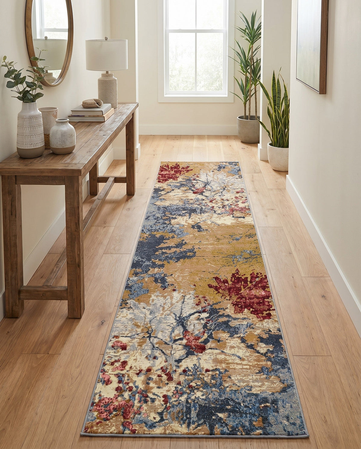 Urban Terrace Collection Area Rug -  Alcove Runner Multi  lifestyle 59