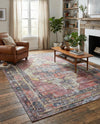 Zahara Oasis Collection Area Rug -  Rabat Rectangle Yellow Pink  lifestyle 15