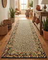 Savannah Sojourn Collection Area Rug -  Moremi Runner Cream  lifestyle 78
