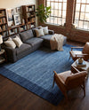 Studio Haven Collection Area Rug -  Conservatory (Navy Blue) Rectangle Navy Blue  lifestyle 19