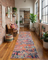 Colorburst Oasis Collection Area Rug -  Prism Runner Multi  lifestyle 56