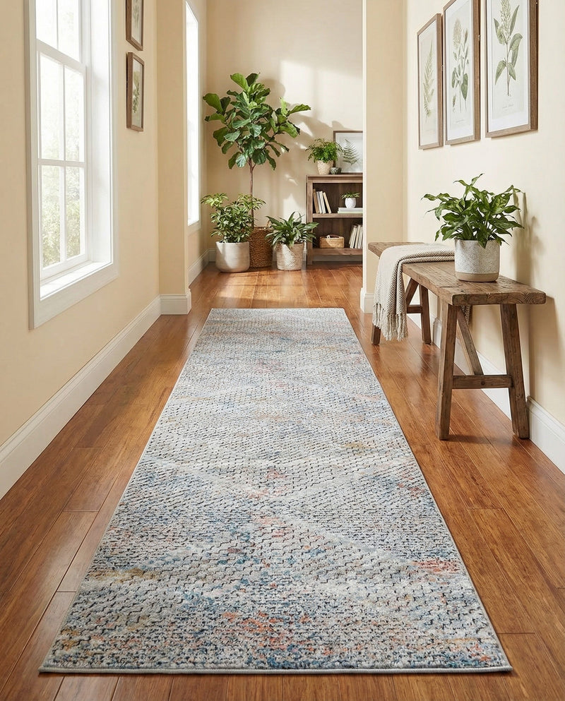 Dresden Elegance Collection Area Rug -  Freiberg Runner Multi  lifestyle 61