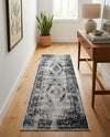 Copenhagen Comfort Collection Area Rug -  Roskilde Runner Gray  lifestyle 55