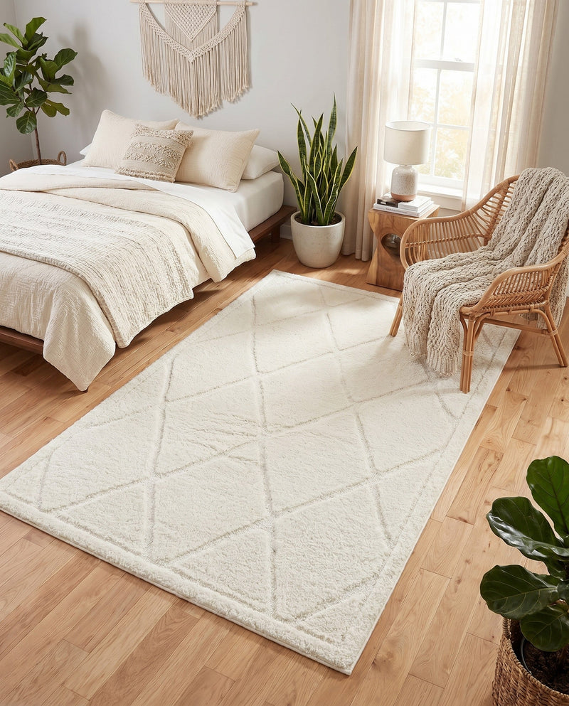 Trellis Haven Collection Area Rug - Havenwood Rectangle Ivory  lifestyle 43