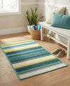 Terrace Fringe Collection Area Rug -  Veranda Rectangle Multi  lifestyle 23