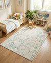 Wonder Tykes Collection Area Rug -  Spectrum Rectangle Ivory  lifestyle 58