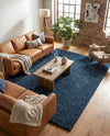 Alpine Plush Collection Area Rug -  Cortina (Marine Blue) Rectangle Marine Blue  lifestyle 8