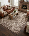 Riviera Elegance Collection Area Rug -  Eze Rectangle Brown  lifestyle 24