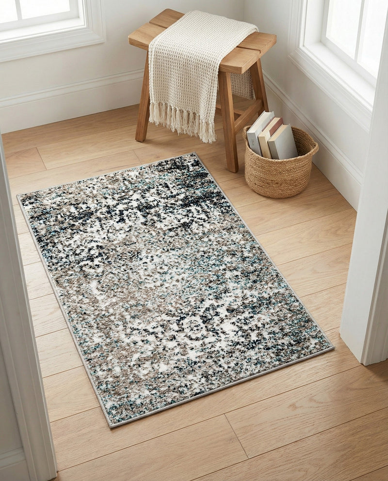 Georgetown Rugs Collection Area Rug - Dupont (Gray) Rectangle Gray  lifestyle 25