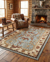 Frontier Trails Collection Area Rug -  Onyx Rectangle Blue  lifestyle 58