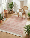 Marina Collection Area Rug - Marina Rectangle Blush Pink  lifestyle 18