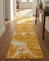 Riviera Elegance Collection Area Rug -  Monaco (Yellow) Runner Yellow  lifestyle 76