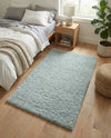 Cozy Comfort Shag Collection Area Rug - Haven (Sage Green) Rectangle Sage Green  lifestyle 31