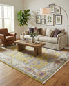 Arcadia Rugs Collection Area Rug - Eden (Green) Rectangle Green  lifestyle 13