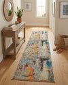 Chromatic Oasis Collection Area Rug -  Fresco Runner Multi  lifestyle 59