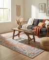 Mykonos Manor Collection Area Rug -  Tinos (Salmon Pink) Rectangle Salmon Pink  lifestyle 5