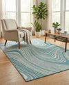 Urban Terrace Collection Area Rug - Soho Rectangle Light Aqua  lifestyle 64