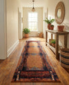 Marrakesh Elegance Collection Area Rug -  Sijilmasa Runner Orange  lifestyle 80