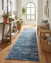 Sahara Essence Collection Area Rug - Oasis (Blue) Runner Blue  lifestyle 68