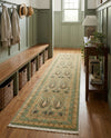 Chelsea Elegance Collection Area Rug -  Brompton (Light Green) Runner Light Green  lifestyle 52