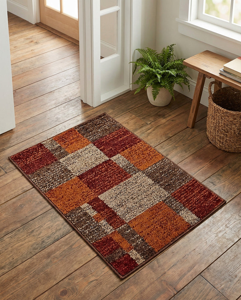 Autumn Meadow Collection Area Rug -  Sycamoreside (Multi) Rectangle Multi  lifestyle 15
