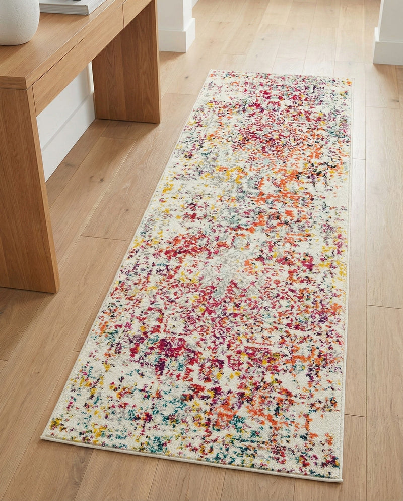 Georgetown Rugs Collection Area Rug - Dupont (Light Multi) Runner Light Multi  lifestyle 84