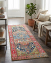 Patio Heritage Collection Area Rug -  Sanctuary Runner Multi  lifestyle 33