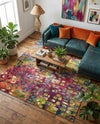 Sevilla Splendor Collection Area Rug -  Andalusia Rectangle Multi  lifestyle 9