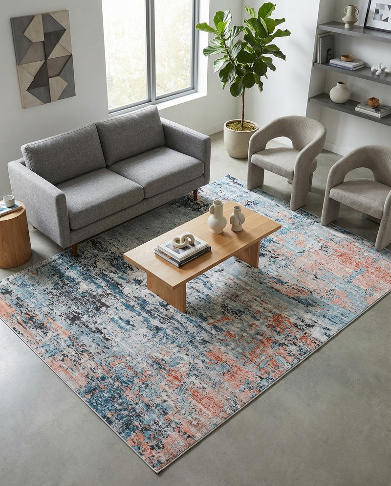 Dresden Elegance Collection Area Rug -  Pirna Rectangle Multi  lifestyle 28