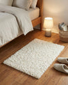 Plush Oasis Collection Area Rug - Serenity (Snow White) Rectangle Snow White  lifestyle 35