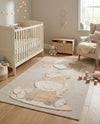 Wonder Tykes Collection Area Rug - Enchanted Rectangle Peach Blossom  lifestyle 12