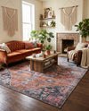 Vintage Memories Collection Area Rug -  Hindsight Rectangle Multi  lifestyle 12