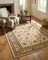 Jaipur Elegance Collection Area Rug -  Nahargarh (Cream) Rectangle Cream  lifestyle 24