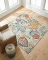 Sorrento Shores Collection Area Rug -  Massa Square Beige  lifestyle 42