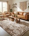Riviera Elegance Collection Area Rug -  Vence Rectangle Brown  lifestyle 11