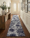 Riviera Elegance Collection Area Rug -  Monaco (Navy Blue) Runner Navy Blue  lifestyle 54