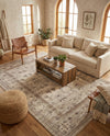 Horizon Collection Area Rug -  Meridian Rectangle Ivory  lifestyle 27