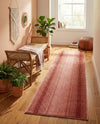 Jewel Oasis Collection Area Rug - Sapphire (Rusty Pink Rose) Runner Rusty Pink Rose  lifestyle 68