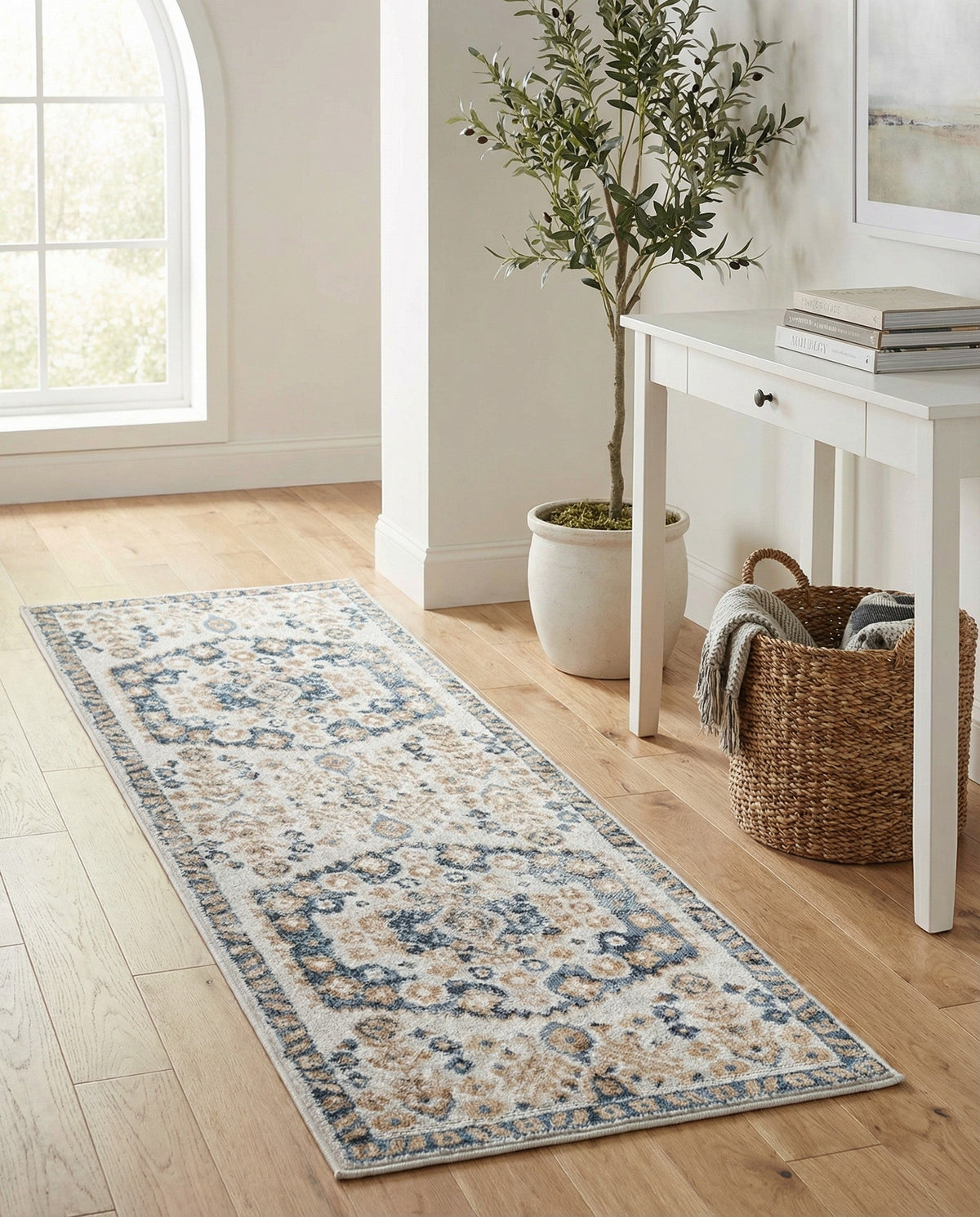 Cambridge Classics Collection Area Rug -  Pembroke (Cream) Runner Cream  lifestyle 84