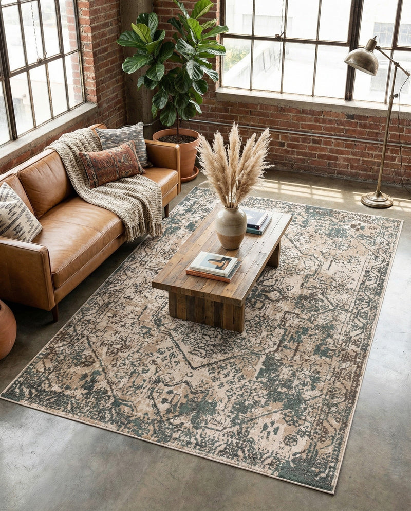 Gobi Sands Collection Area Rug -  Turpan Rectangle Multi  lifestyle 12