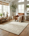 Lana Tasmanian Wool Collection Area Rug - Freycinet Rectangle Ivory  lifestyle 3