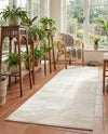 Bloomsbury Elegance Collection Area Rug -  Kensington (Ivory) Runner Ivory  lifestyle 64