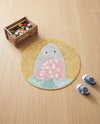 Wonder Tykes Collection Area Rug -  Whimsical Round Yellow  lifestyle 35
