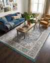 Caribbean Breeze Collection Area Rug -  Andros Rectangle Gray  lifestyle 10