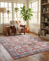 Heritage Elegance Collection Area Rug -  Gatchina Rectangle Vintage Red  lifestyle 19