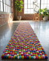 Woolen Sphere Collection Area Rug - Orbsburg (Multi) Runner Multi  lifestyle 77